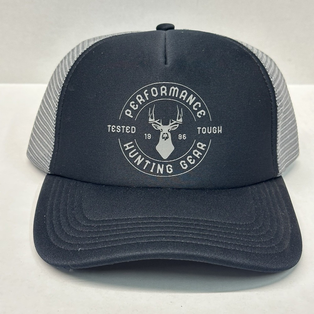 Columbia PHG Sawback Foam Trucker Cap Hat Gray Black Snapback Fathers Day NWT‎
